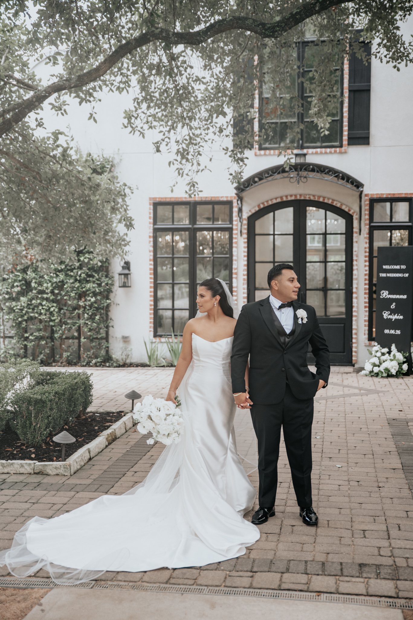 Brianna and Crispin wedding photo