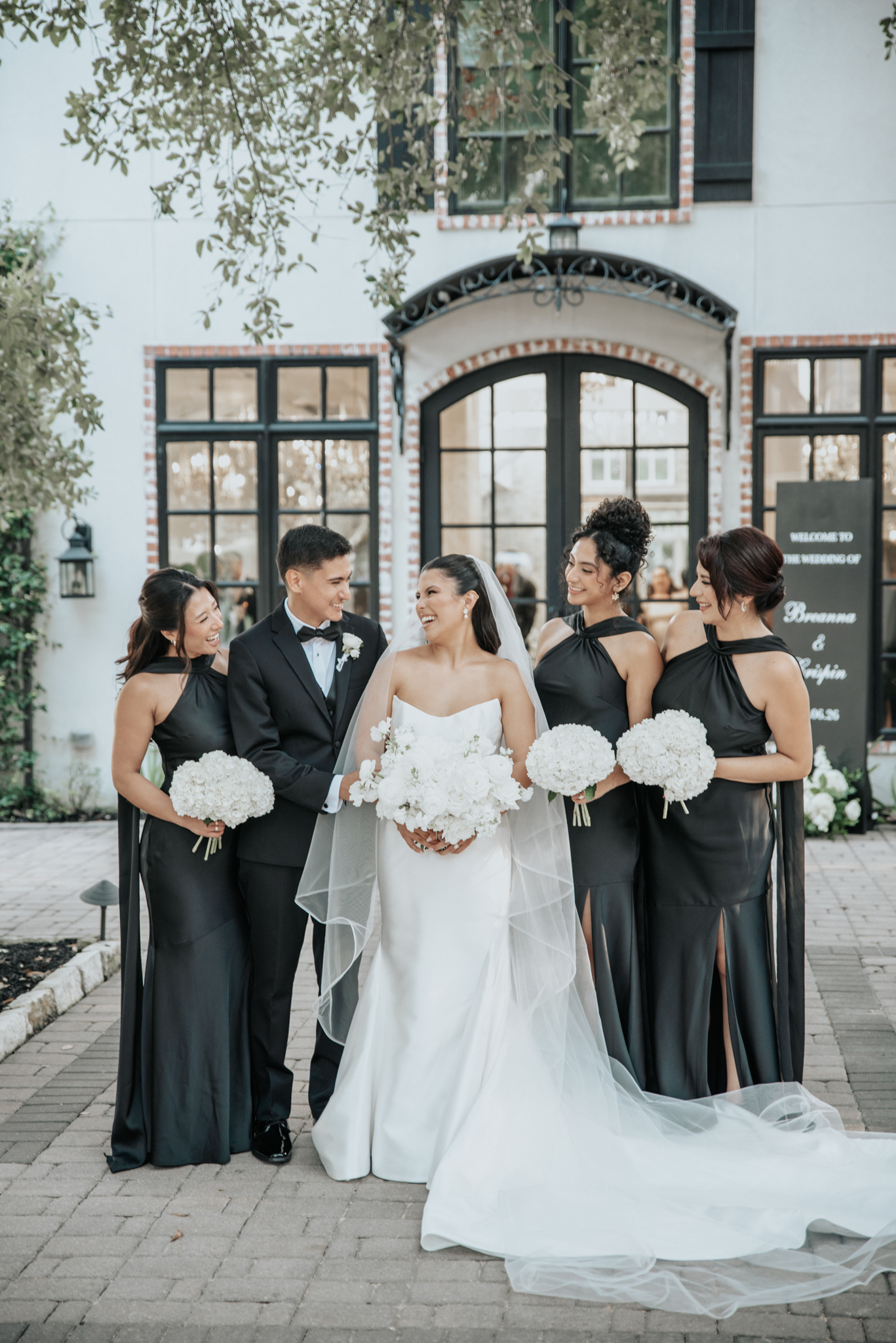 Brianna and Crispin wedding photo