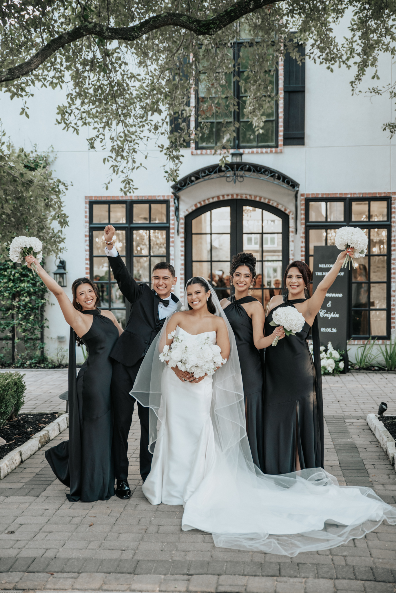 Brianna and Crispin wedding photo